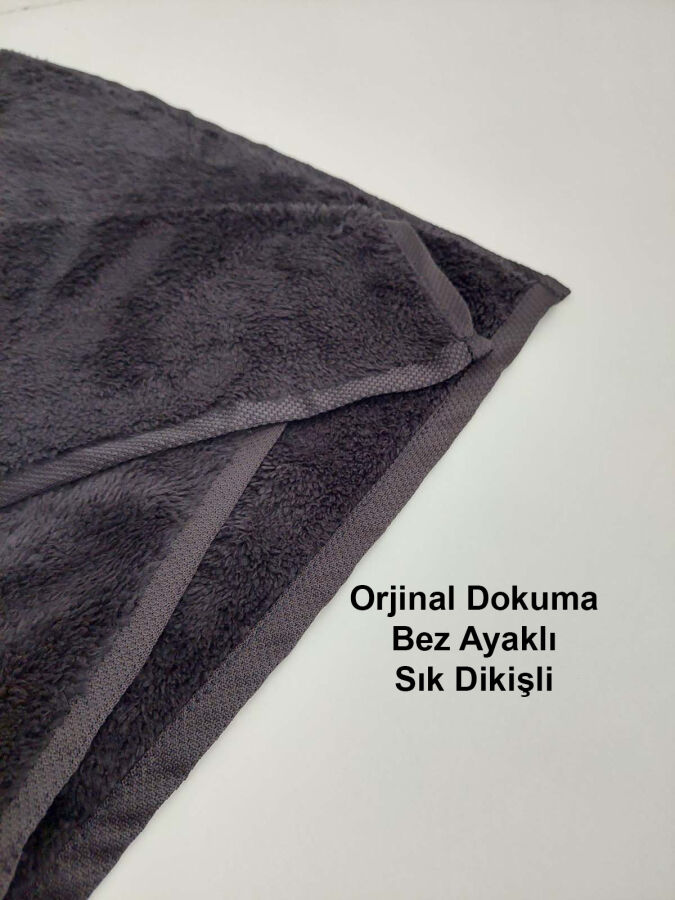 12'li Mikrofiber Kuaför Havlusu Siyah 50x90 | Boya Tutmayan Profesyonel Havlu Seti - 2
