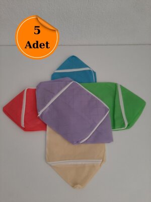 3'lü 5'li 10'lu Baza Altı Hurç Seti | Sandık Tipi Çorap Hurcu, İç Çamaşırı Düzenleyici Organizatör - 5