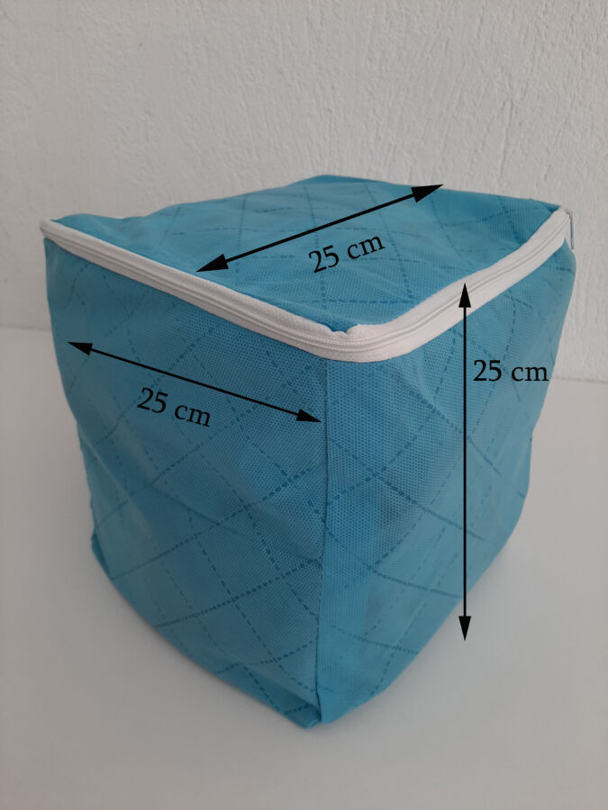 3'lü 5'li 10'lu Baza Altı Hurç Seti | Sandık Tipi Çorap Hurcu, İç Çamaşırı Düzenleyici Organizatör - 1