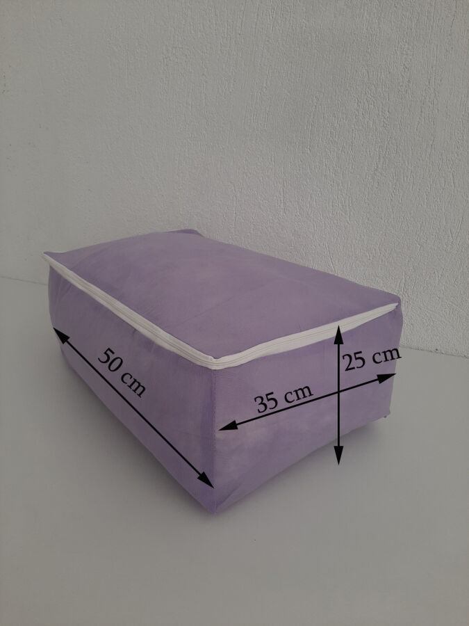 3'lü 5'li 10'lu Baza Altı Hurç Seti | Sandık Tipi Kazak Hurcu, Kazak Saklama Kutusu - 1