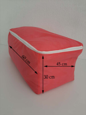 3'lü 5'li 10'lu Baza Altı Hurç Seti | Sandık Tipi Yastık Hurcu, Battaniye, Nevresim Saklama Kutusu - 1