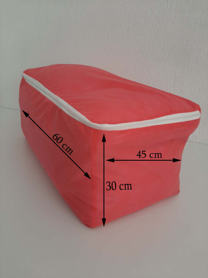 3'lü 5'li 10'lu Baza Altı Hurç Seti | Sandık Tipi Yastık Hurcu, Battaniye, Nevresim Saklama Kutusu - 1