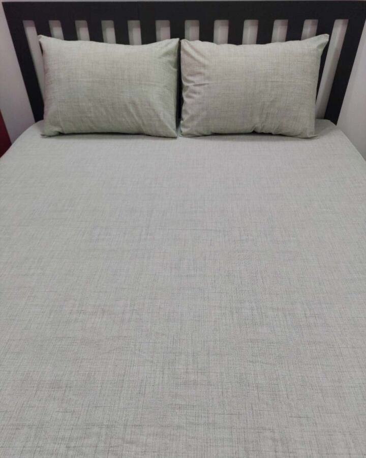 Açık Yeşil Lastikli Çarşaf Seti Çift Kişilik | Komple Lastikli Solmaya Dayanıklı Yüksek Derinlik - 5