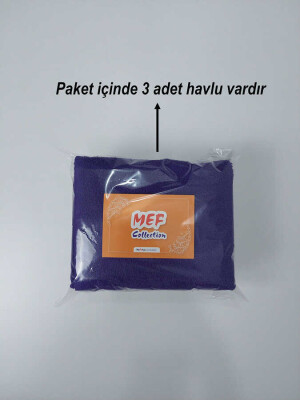 Kuaför Havlusu 3'lü Set 50x90 cm | Berber, Sporcu, Baş Havlusu | Hızlı Kurur - 25