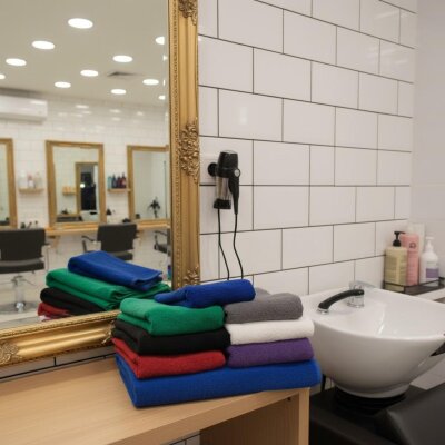 Kuaför Havlusu 3'lü Set 50x90 cm | Berber, Sporcu, Baş Havlusu | Hızlı Kurur