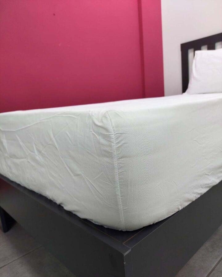 Beyaz Lastikli Çarşaf Seti Tek Kişilik | Kaymaz, Solmaya Dayanıklı - 3