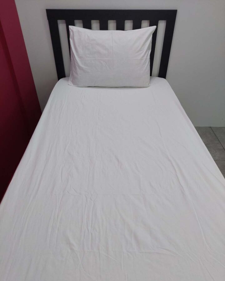 Beyaz Lastikli Çarşaf Seti Tek Kişilik | Kaymaz, Solmaya Dayanıklı - 5