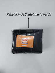  Boya Tutmayan Welsoft Kuaför Havlusu 50x90 cm 3lü Paket - Thumbnail