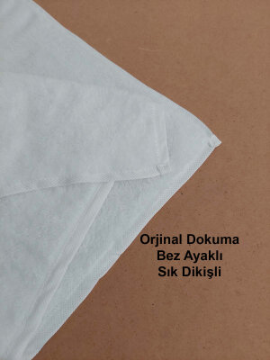 Boya Tutmaz Mikrofiber Kuaför Havlusu 6'lı Beyaz 50x90 cm | Saç Açıcıya Dayanıklı - 3