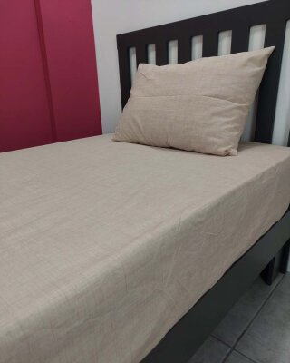 Camel Fırça Lastikli Çarşaf Seti Tek Kişilik | Kaymaz Solmaya Dayanıklı - 4