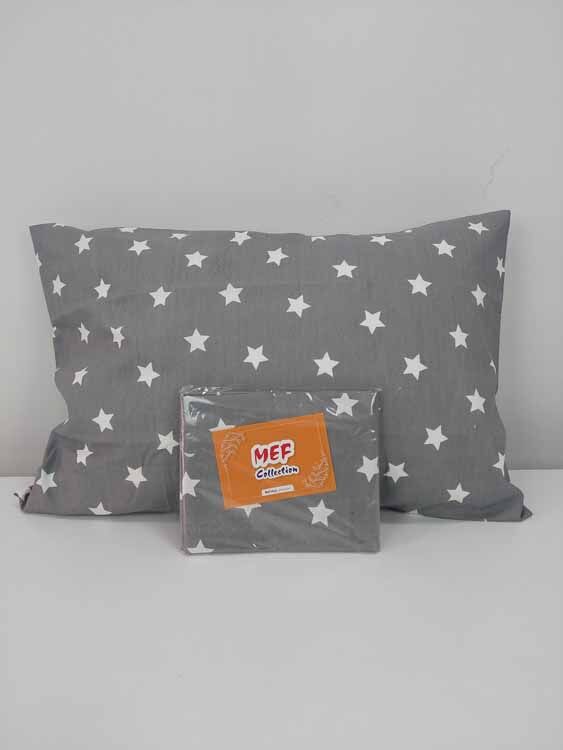 Dokuma Yastık Kılıfı 2'li Set 50x70 cm | Yıldız Kapaklı Pamuklu Dekoratif Kılıf - 1