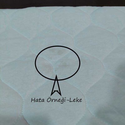 Kapitoneli Yatak Koruyucu Sıvı Geçirmez Alez Beyaz - 5