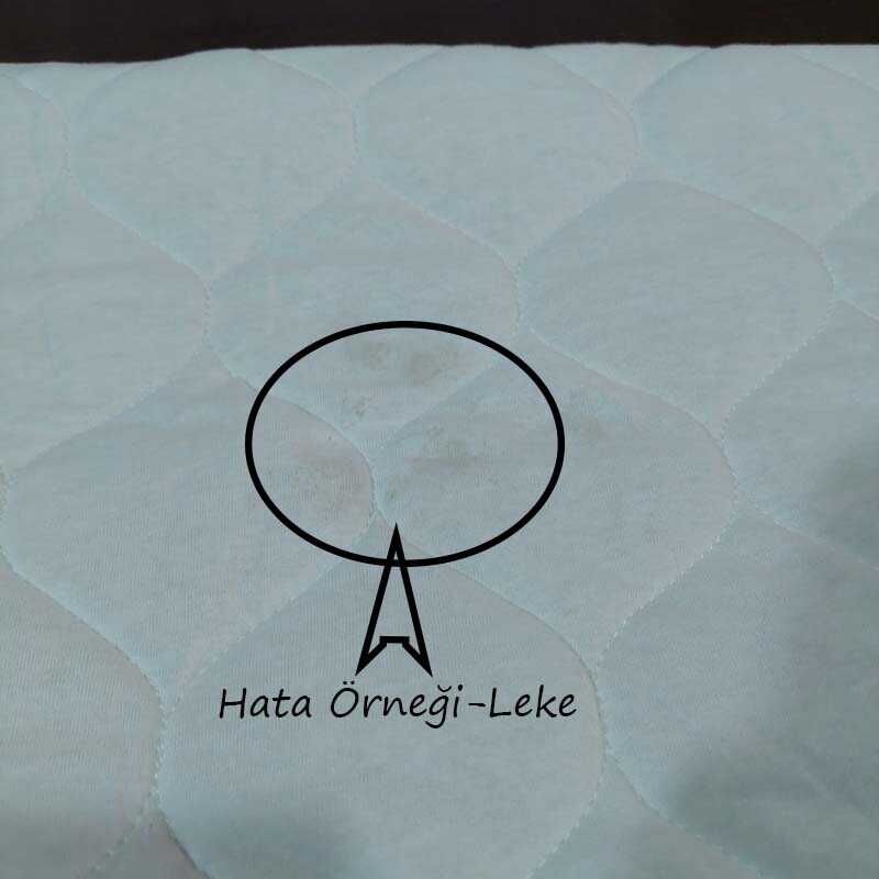 Kapitoneli Yatak Koruyucu Sıvı Geçirmez Alez Beyaz - 5