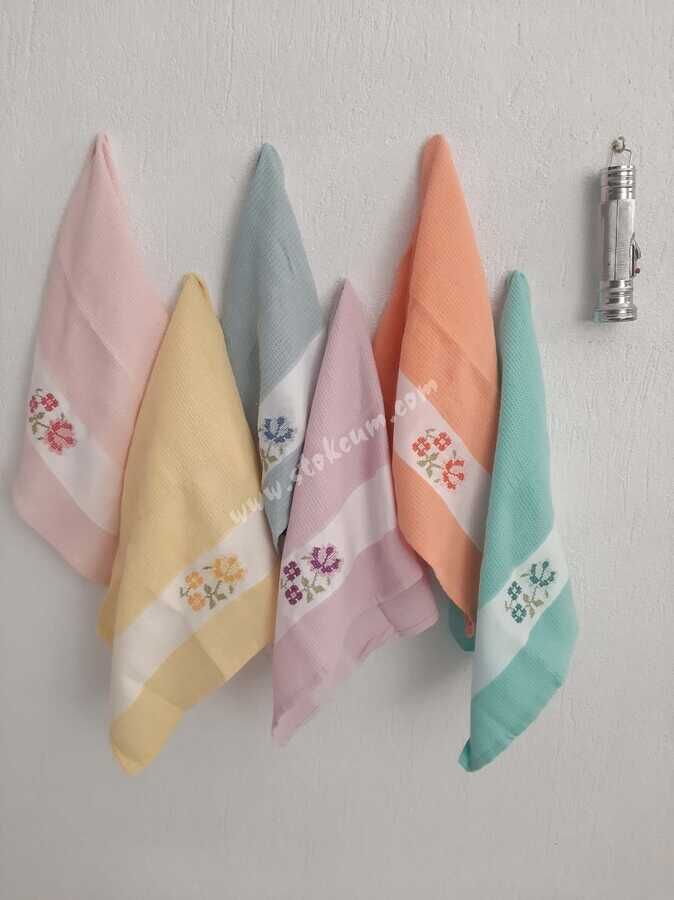 Mutfak Havlusu, Kurulama Bezi Renkli 6 lı ve 12 li Paket - 2