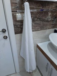 Otel Banyo Havlusu Büyük Boy Beyaz 90X145 cm 6 ad. - Thumbnail