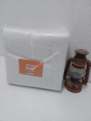 6'lı Otel Banyo Havlusu Beyaz 70x140 cm | %100 Pamuklu Orta Boy Dayanıklı Vücut Havlusu - 3