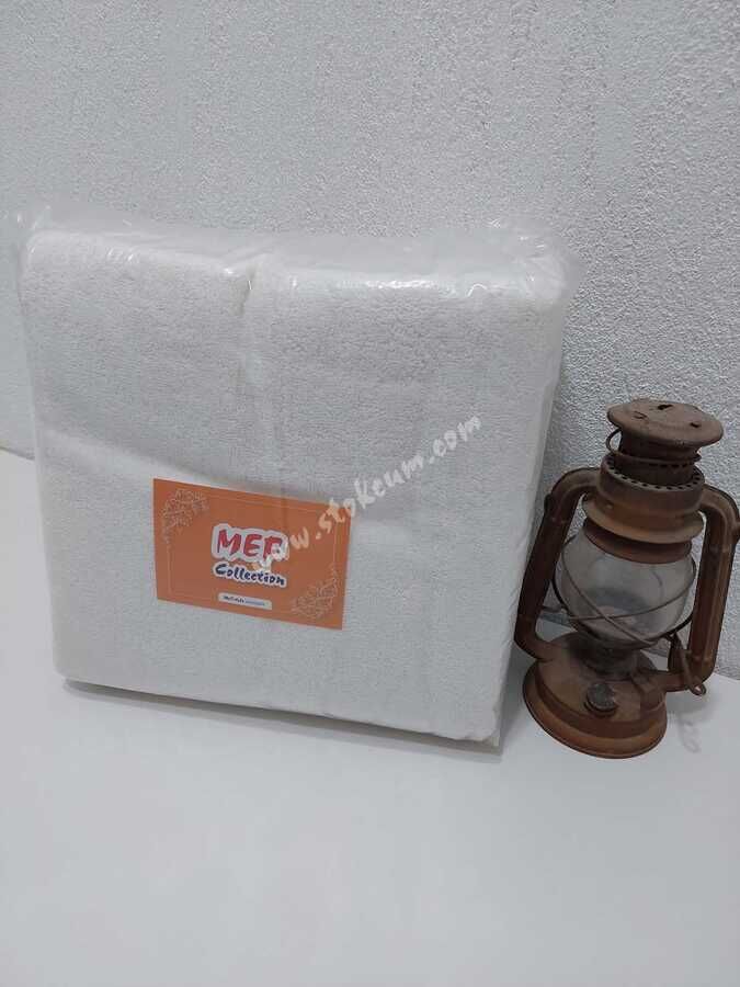 6'lı Otel Banyo Havlusu Beyaz 70x140 cm | %100 Pamuklu Orta Boy Dayanıklı Vücut Havlusu - 3