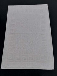Mef Collection - Otel Paspası Ayak İzli 50x70 cm Beyaz 12 ad. (1)