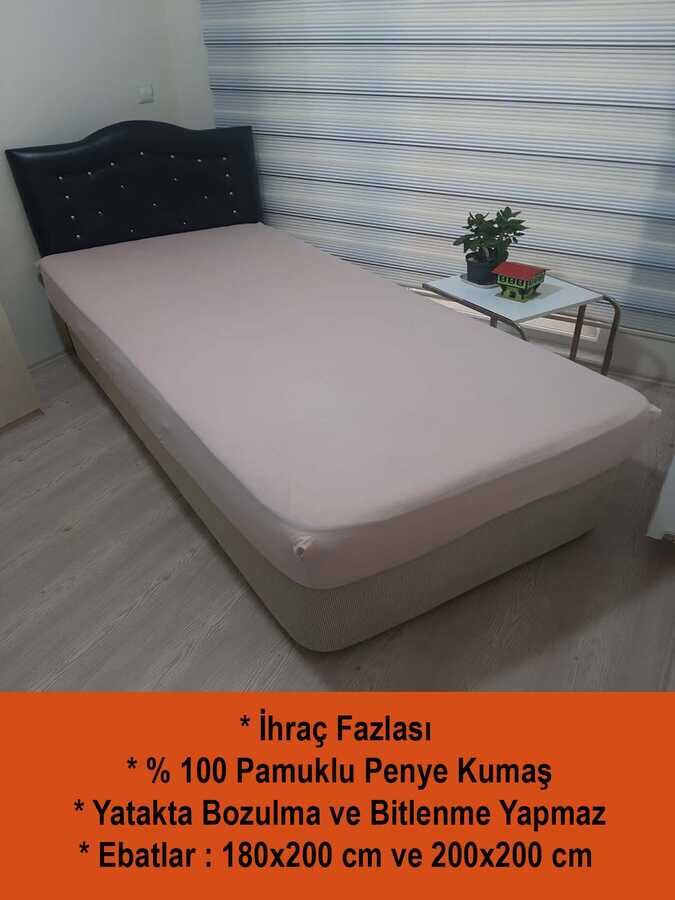 Penye Lastikli Çarşaf Battal İhraç Fazlası - 2