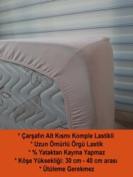 Mef Collection - Penye Lastikli Çarşaf Battal İhraç Fazlası (1)