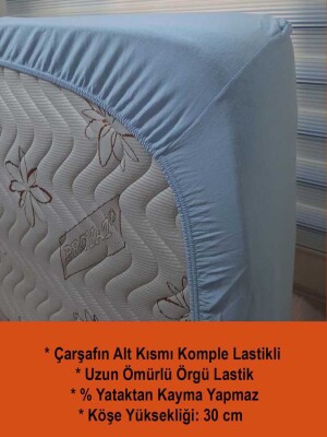 Penye Lastikli Çarşaf Tek Kişilik İhraç Fazlası (1)