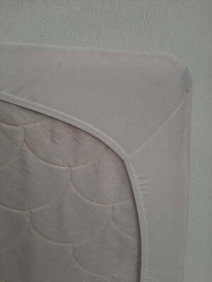 Penye Lastikli Otel Çarşafı Çift Kişilik 6 lı ve 12 li Paket  (1)