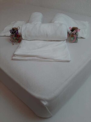 Penye Lastikli Otel Çarşafı Çift Kişilik 6 lı ve 12 li Paket 