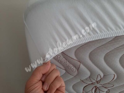 Penye Lastikli Otel Çarşafı Tek Kişilik 6 lı ve 12 li Paket  - 5