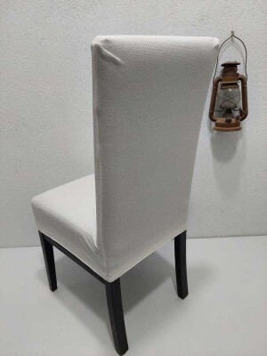 Sandalye Kılıfı Likralı Esneyen Kumaş - 4