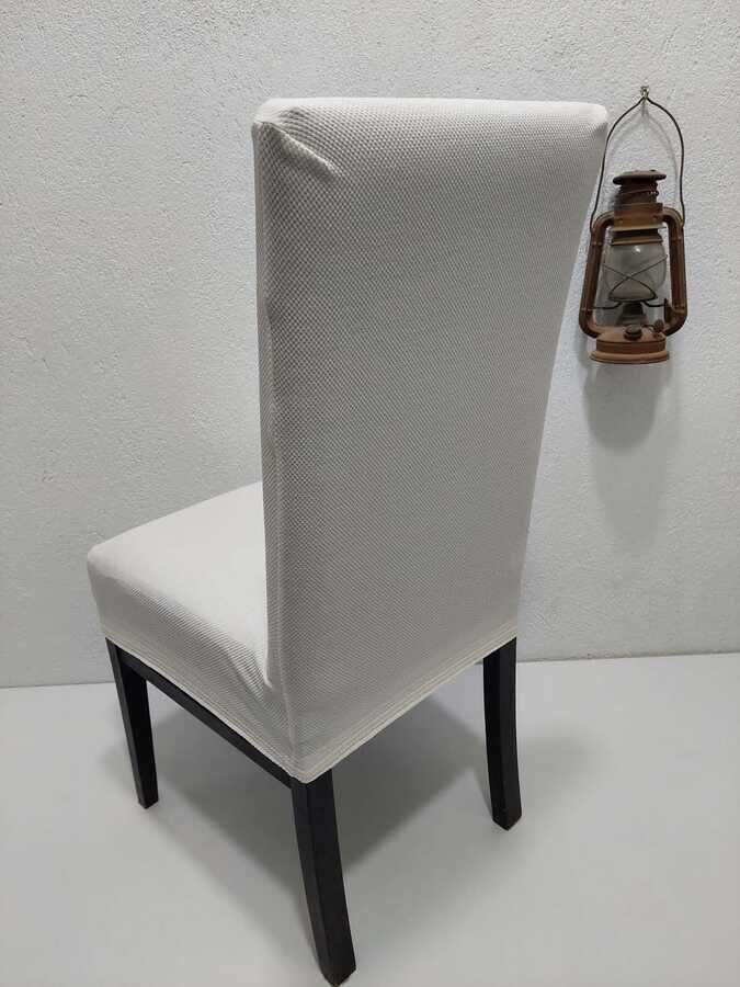 Sandalye Kılıfı Likralı Esneyen Kumaş - 4