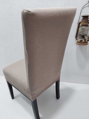 Sandalye Kılıfı Likralı Esneyen Kumaş - 6