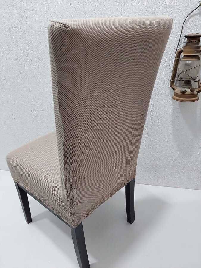 Sandalye Kılıfı Likralı Esneyen Kumaş - 6