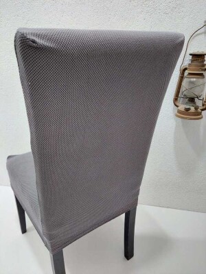 Sandalye Kılıfı Likralı Esneyen Kumaş - 8