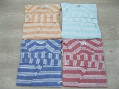 Saraylı Peştemal Bornoz Kapşonlu - 6