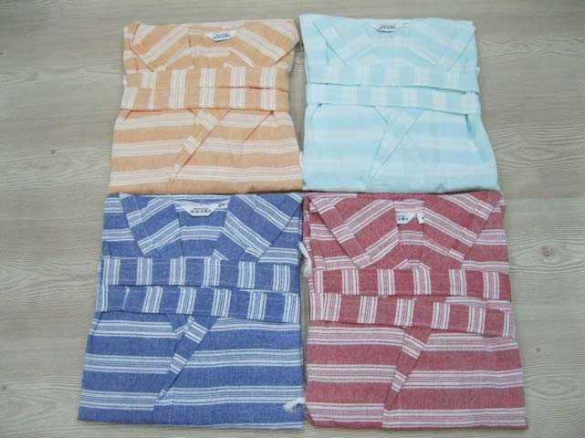 Saraylı Peştemal Bornoz Kapşonlu - 6