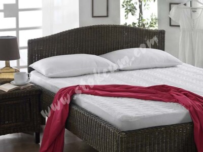 Kapitoneli Yatak Koruyucu Alez Beyaz - 3