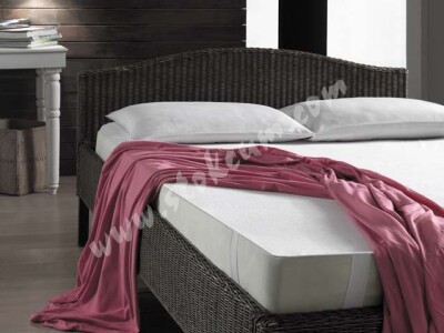 Sıvı Geçirmez Yatak Koruyucu Alez Beyaz (1)