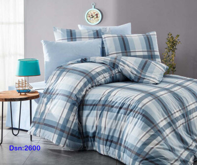 Çift Kişilik Nevresim Takımı 200x220 cm | Pamuklu Basic Yatak Örtüsü Seti - 5