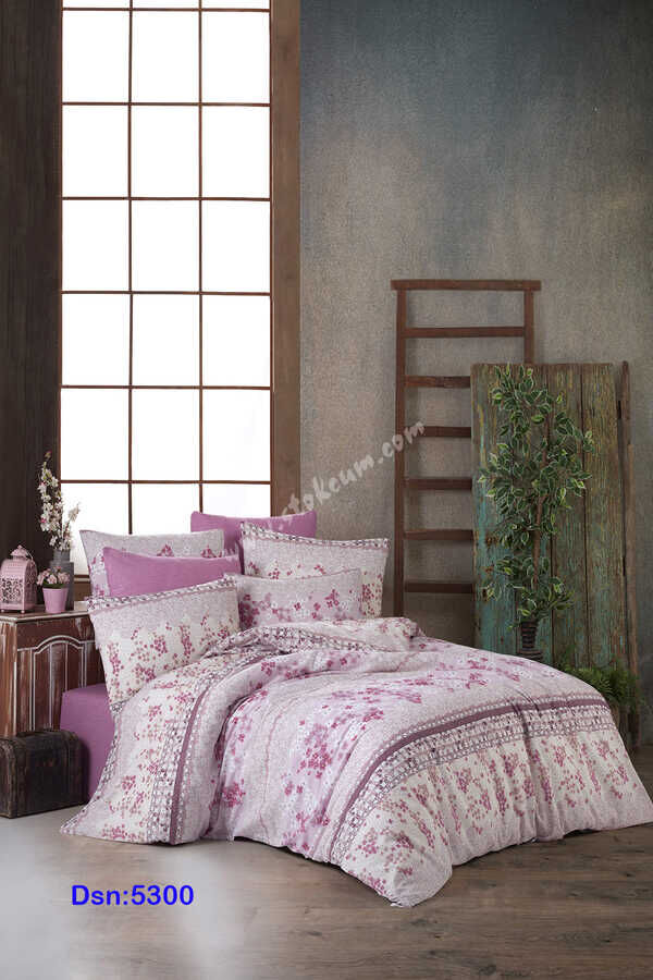 Çift Kişilik Nevresim Takımı 200x220 cm | Pamuklu Basic Yatak Örtüsü Seti - 8