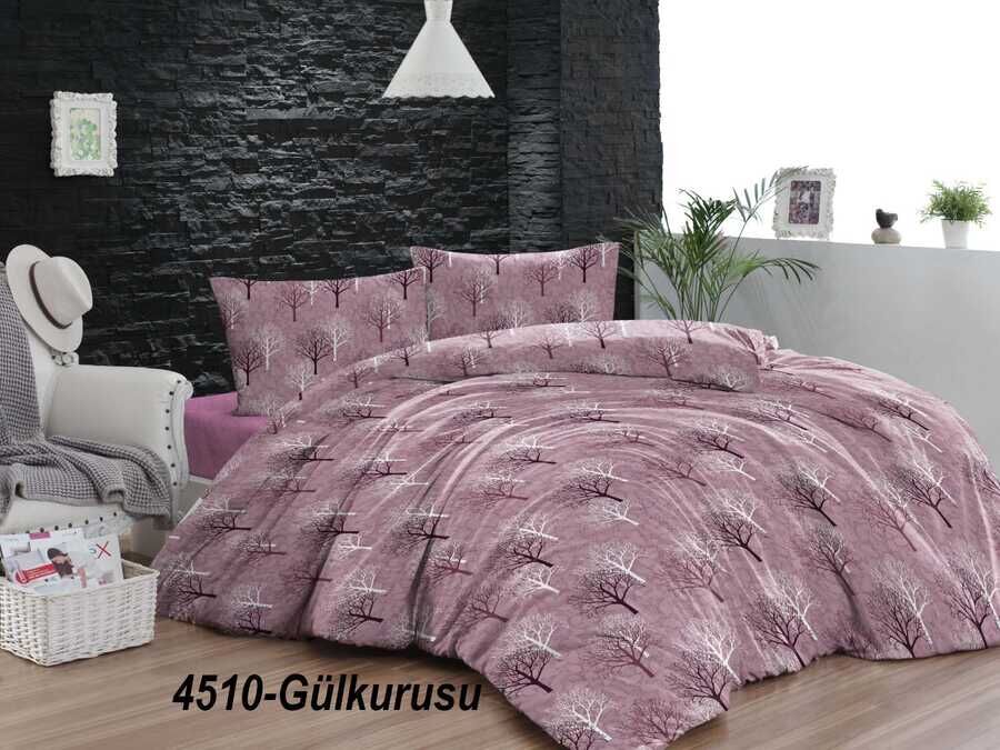 Çift Kişilik Nevresim Takımı 200x220 cm | Pamuklu Basic Yatak Örtüsü Seti - 1