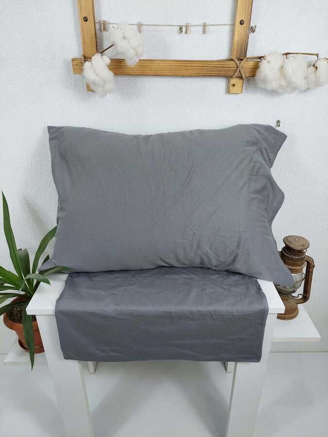 Penye Yastık Kılıfı 2 li Paket - 11