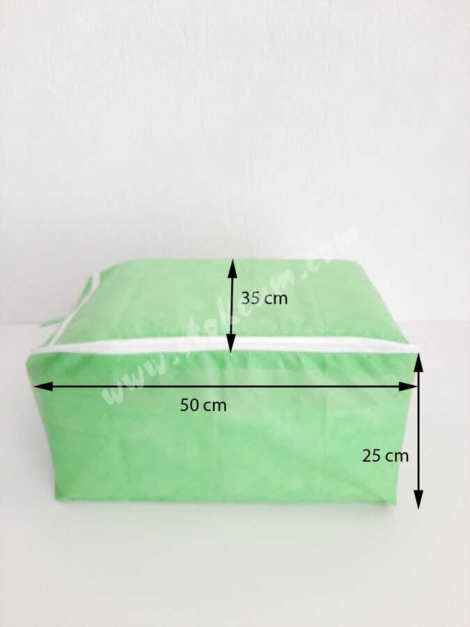 3'lü 5'li 10'lu Baza Altı Hurç Seti | Sandık Tipi Mega Boy Kazak, Yorgan Saklama Kutusu - 1