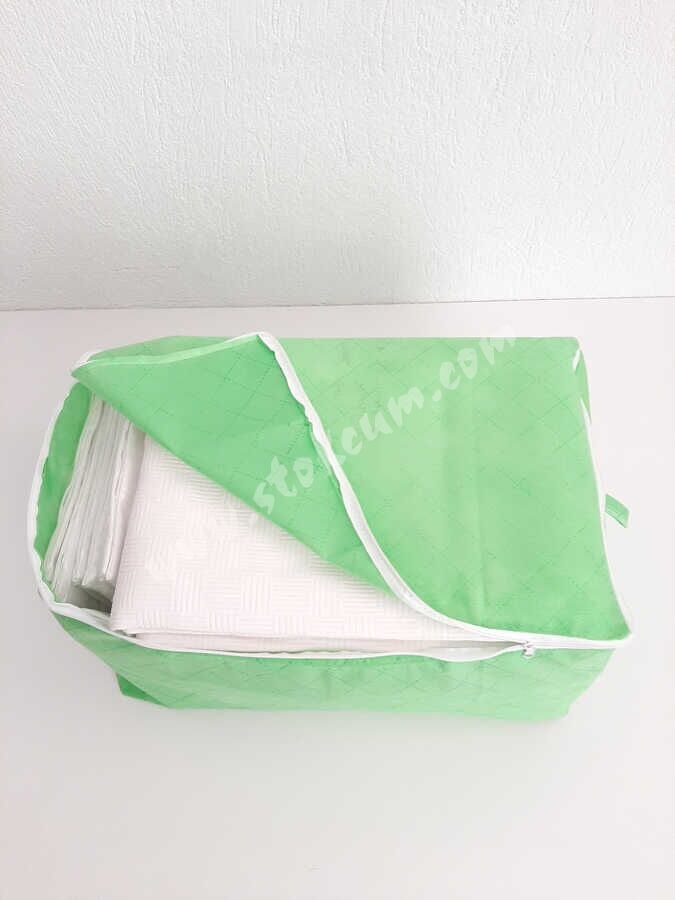 3'lü 5'li 10'lu Baza Altı Hurç Seti | Sandık Tipi Mega Boy Kazak, Yorgan Saklama Kutusu - 2