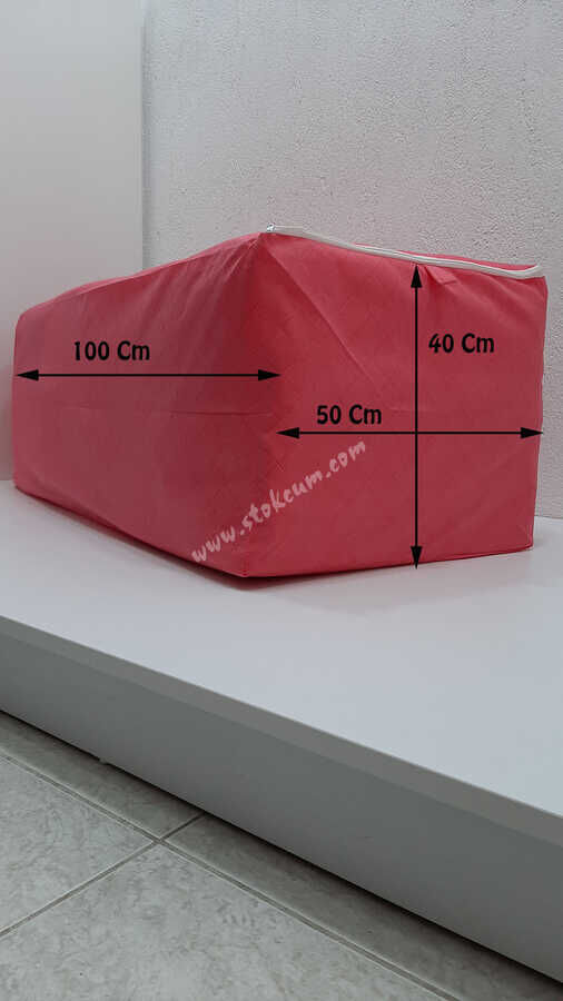 3'lü 5'li 10'lu Baza Altı Hurç Seti | Sandık Tipi Mega Boy Yorgan, Battaniye Saklama Kutusu - 1