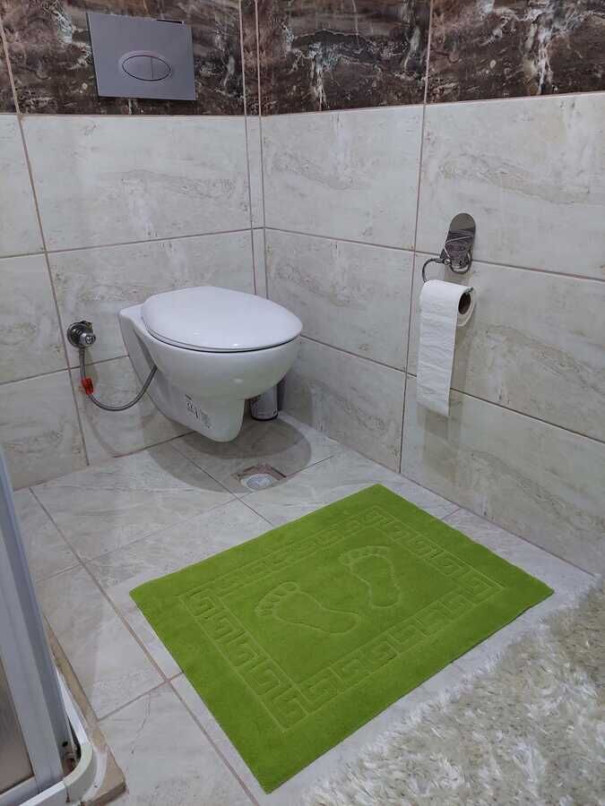 3'lü Banyo Paspası 50x70 cm | Kaymaz Taban Welsoft Yumuşak Ayak İzli Paspas Seti - 7