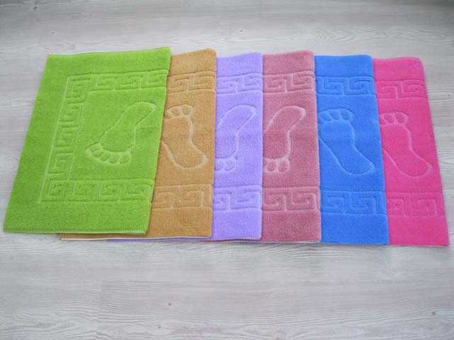 3'lü Banyo Paspası 50x70 cm | Kaymaz Taban Welsoft Yumuşak Ayak İzli Paspas Seti - 1