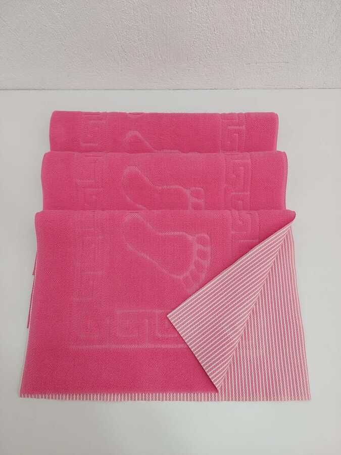 3'lü Banyo Paspası 50x70 cm | Kaymaz Taban Welsoft Yumuşak Ayak İzli Paspas Seti - 10