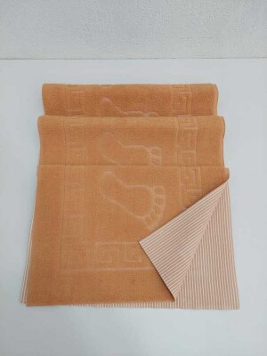 3'lü Banyo Paspası 50x70 cm | Kaymaz Taban Welsoft Yumuşak Ayak İzli Paspas Seti - 22