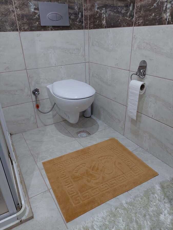 3'lü Banyo Paspası 50x70 cm | Kaymaz Taban Welsoft Yumuşak Ayak İzli Paspas Seti - 23
