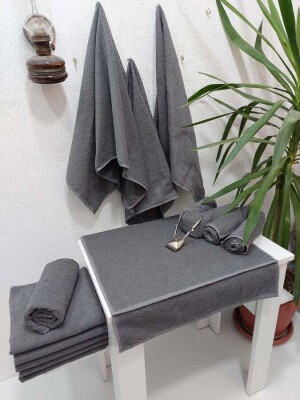 12'li Kuaför Berber Havlusu 50x90 cm | Profesyonel Saç Havlusu Ekonomik Set